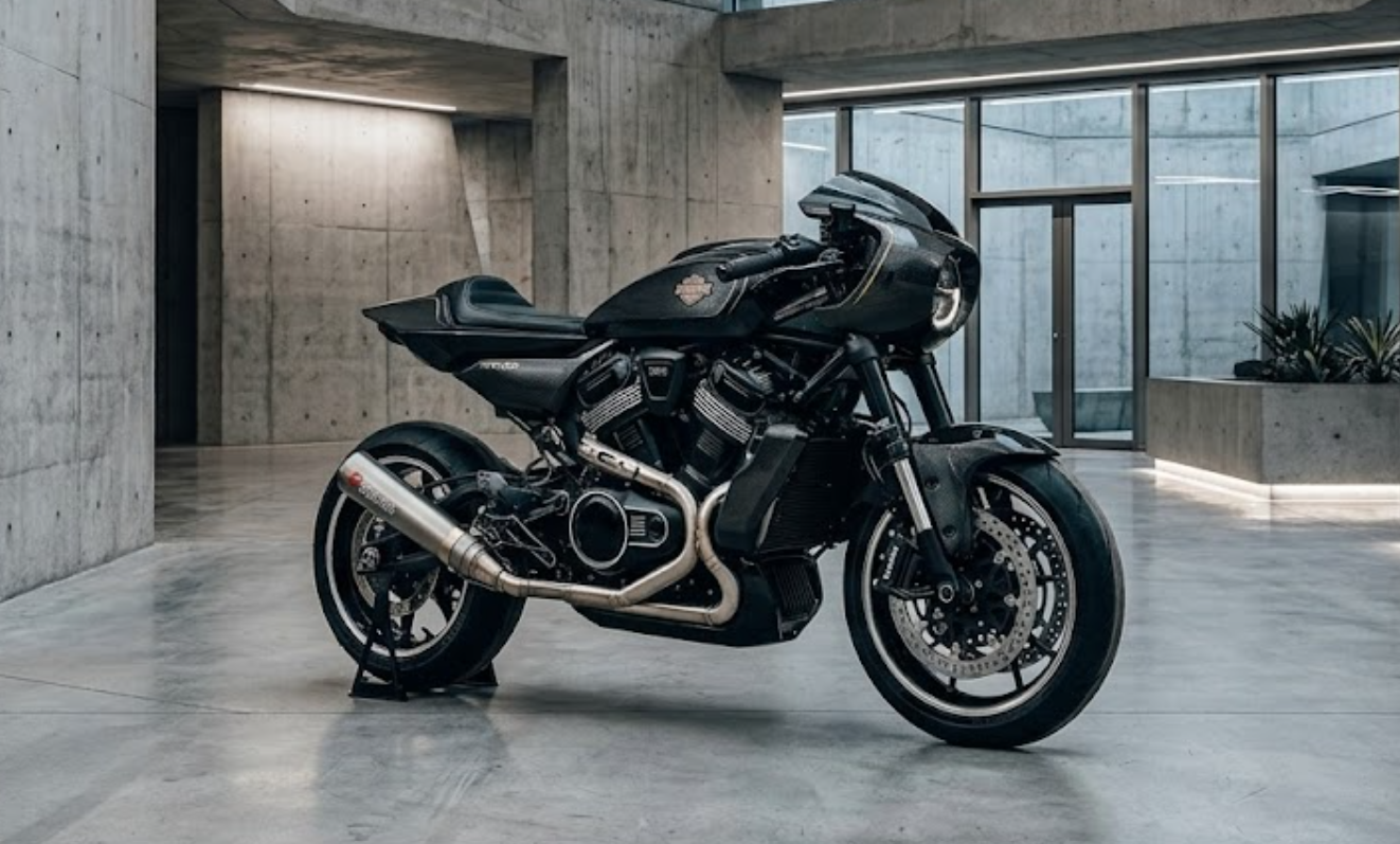 Harley Davidson RMCR Concept 2026 Café Racer Modern yang Bikin Fans Otomotif Penasaran