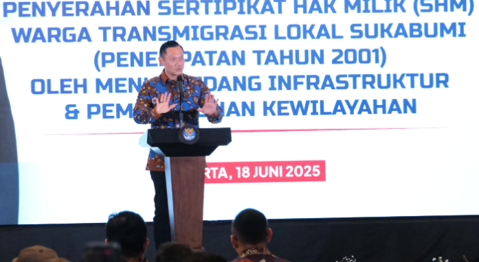 Menko AHY: Kepastian Tanah Jadi Kunci Pembangunan dan Investasi