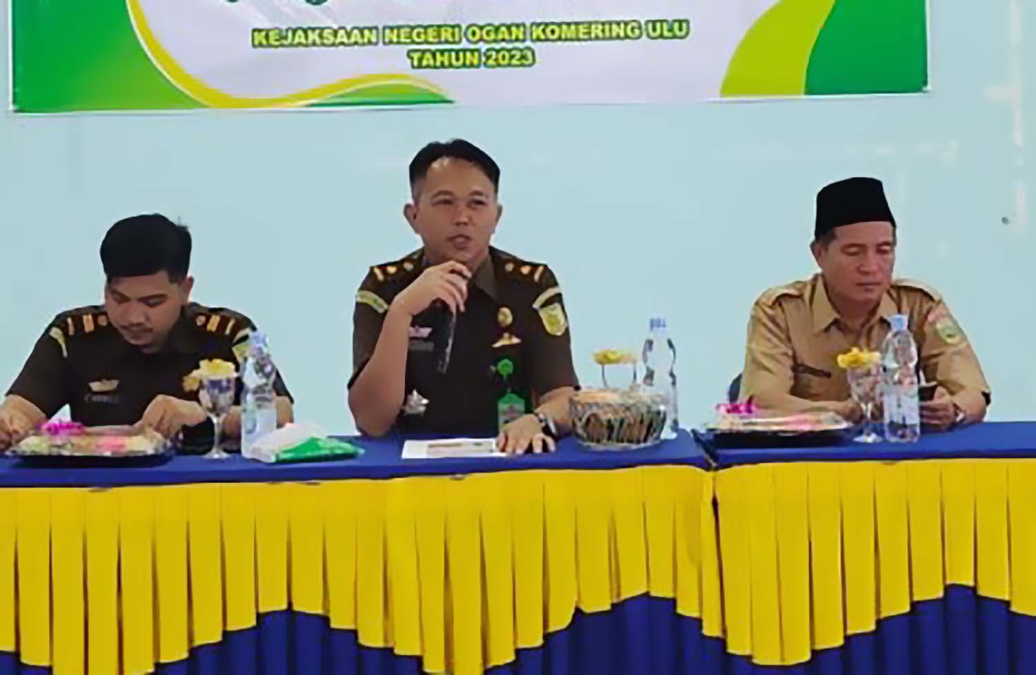 Ancaman Narkoba Merambah ke Pelajar ini yang dilakukan Kejari Kabupaten OKU