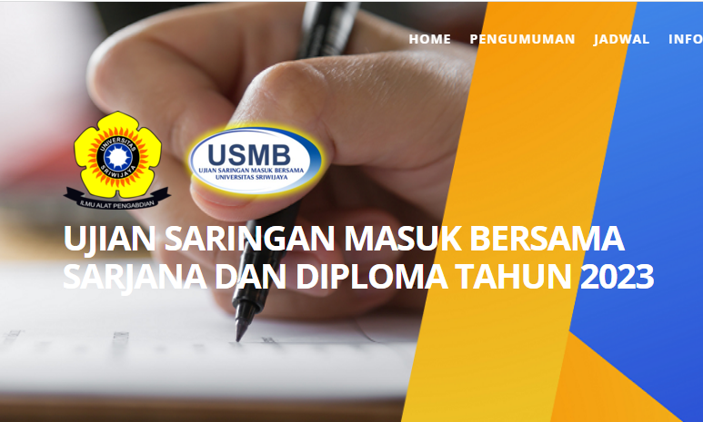 Link Pengumuman Hasil Pelaksanaan USMB Unsri Diploma - Sarjana 2023 