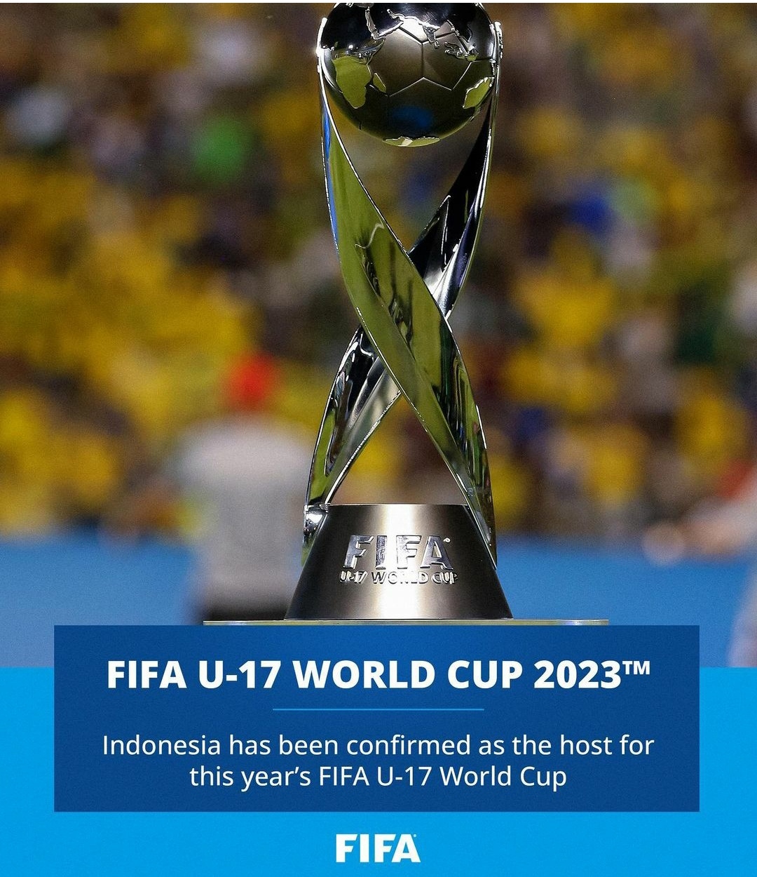 BREAKING NEWS! Indonesia Jadi Tuan Rumah Piala Dunia U-17 2023