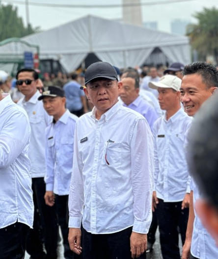 Enos-Yudha ikuti gladi bersih jelang pelantikan. (Foto: Istimewa)