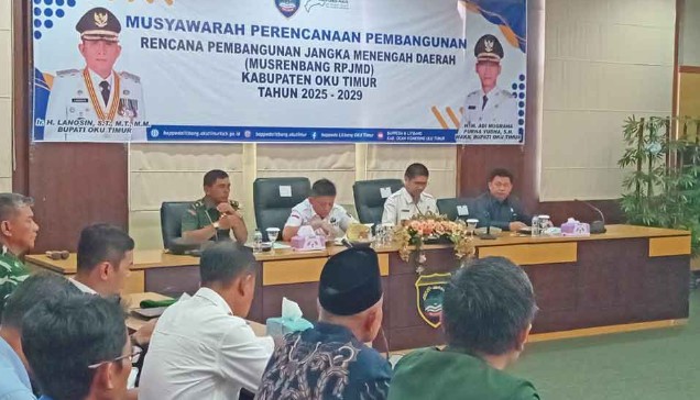 OKU Timur Tetapkan 5 Tujuan Pembangunan 2025–2029