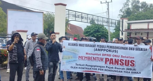 Desak Bentuk Pansus Usut Dugaan Tunggakan Pajak PSN Bendungan Tiga Dihaji