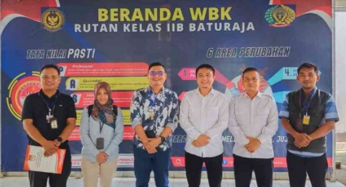 KPU OKU Serahkan Formulir PDPB ke Rutan Baturaja, Ini tujuannya