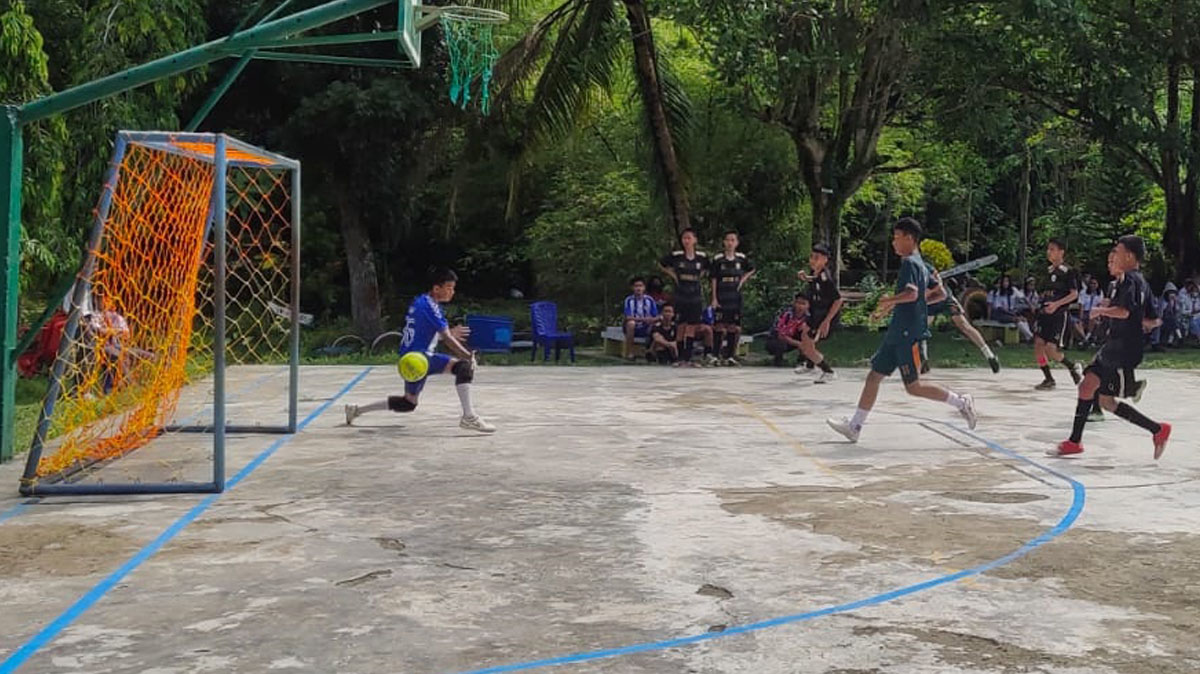 SMA Xaverius Baturaja Gelar Turnamen Futsal Antar SMP se OKU