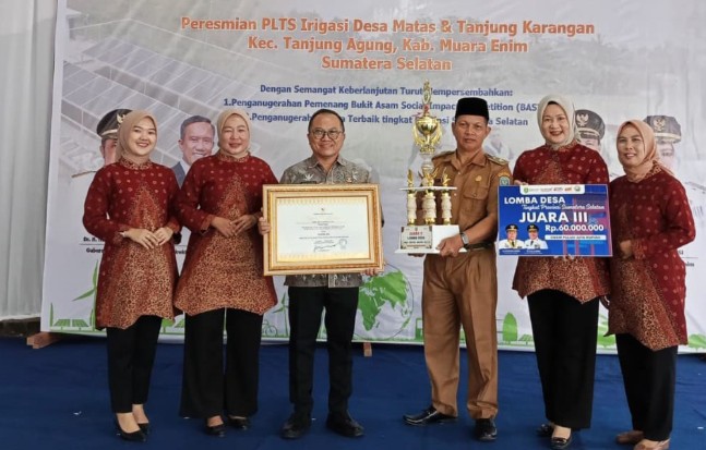 OKU Selatan Raih Juara III Lomba Desa Tingkat Provinsi