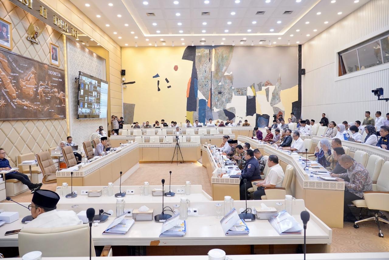 Menteri Nusron Sampaikan Penanganan Sengketa Capai 99,45%