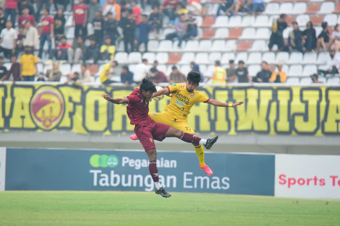 Hasil Pertandingan Sriwijaya FC vs Semen Padang FC : 1-1 Bermain Imbang, Desak Yoyo Out