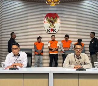 KPK Tahan Empat Tersangka Baru Kasus Suap Pokir OKU
