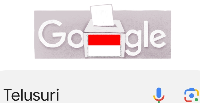 Waw, Google Doodle Ikut Rayakan Pemilu 2024