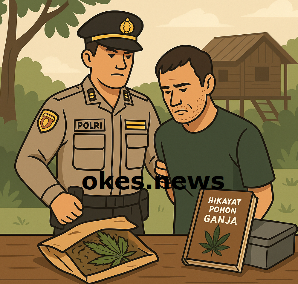 Satu Pelaku Pengedar Ganja di OKU Diciduk, Ini Kronologinya