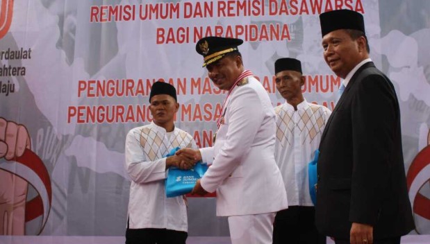 HUT RI ke-80, Ratusan Warga Binaan Lapas Muaradua Dapat Remisi