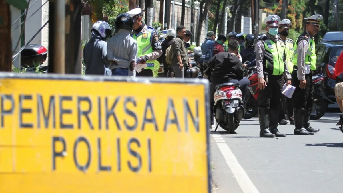 27 Motor Pelajar Ditilang Polantas