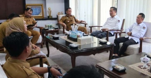 KPU OKU Selatan Audiensi dengan Bupati, Fokus pada Pemutakhiran Data Pemilih
