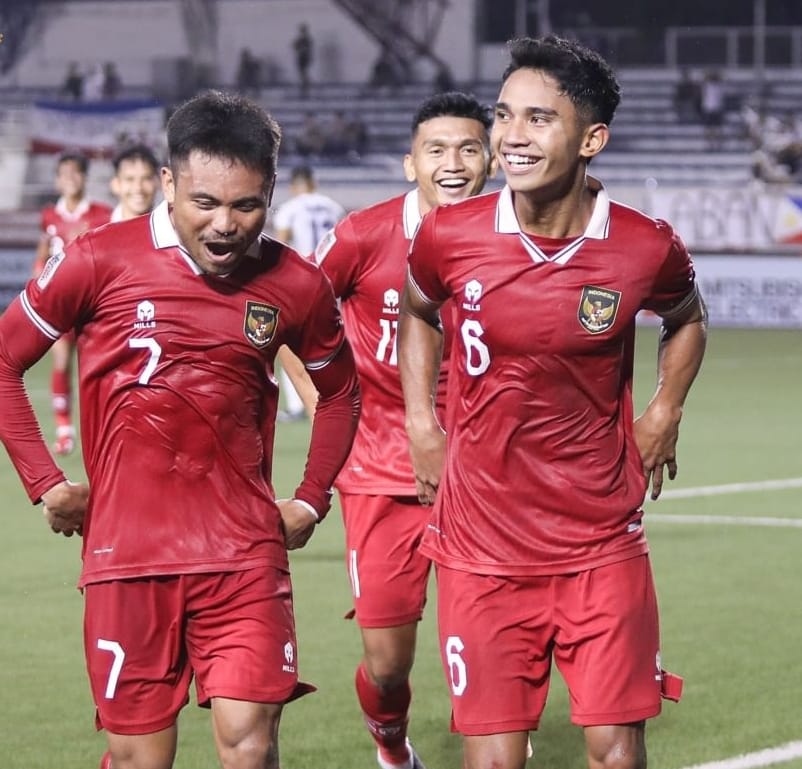 Babak 1 Indonesia Unggul 2-0 atas Filipina