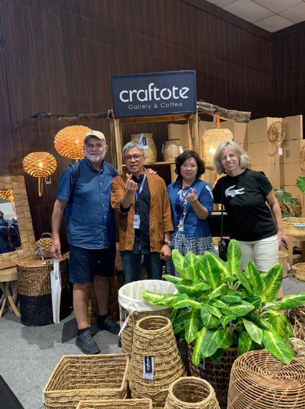 Program Pemberdayaan BRI, Couplepreneur Sukses Bawa Kerajinan “Craftote” Tembus Pasar Ekspor Asia dan Amerika