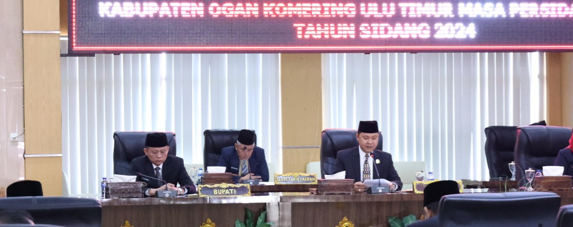 OKU Timur Tetapkan Raperda Perubahan APBD 2024