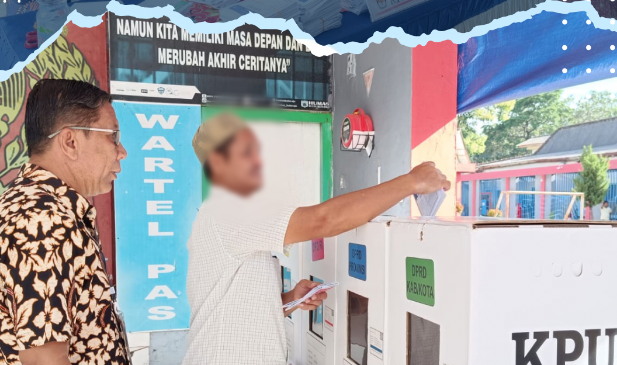 Pemilu di Rutan Baturaja Berlangsung Kondusif, Hingga Penadah Ponsel Dapat Keadilan Restoratif