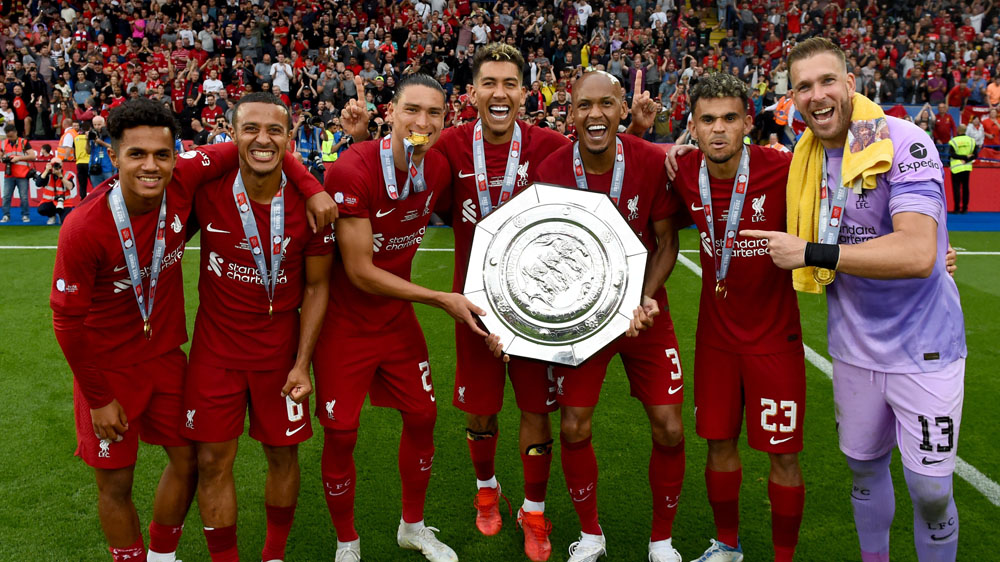 Kalahkan City, Liverpool Angkat Trofi Community Shield