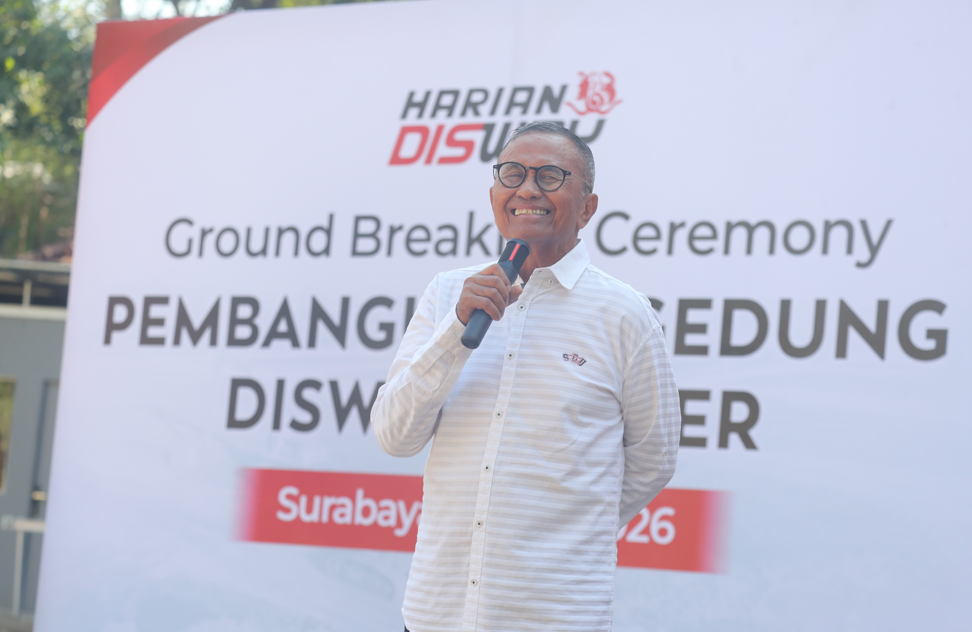 Groundbreaking, Harian Disway Siapkan Gedung Kantor Baru