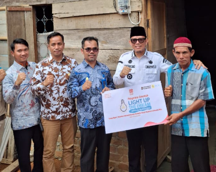 45 Pelanggan PLN di OKU Nikmati Listrik Gratis, Semarak Kemerdekaan