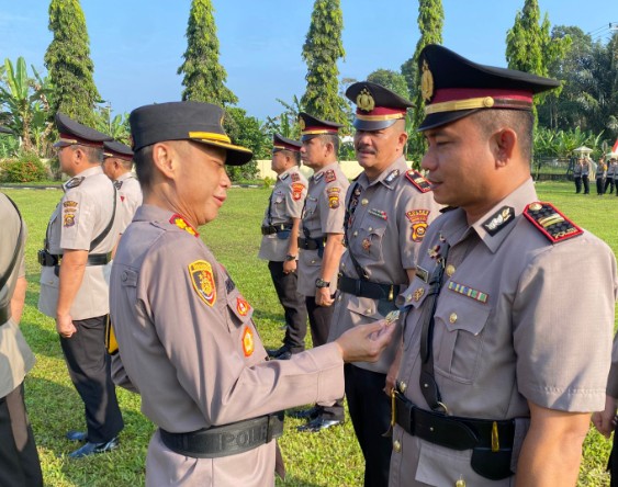 Kapolsek hingga Kabag Logistik Polres OKU Selatan Resmi Berganti