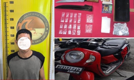 Diduga Buang Sabu Saat Dikejar Polisi, Petani Ditangkap