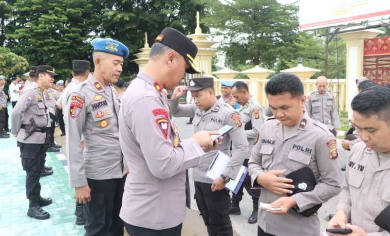 Sie Propam Polres OKU Rutin Gelar Gaktibplin