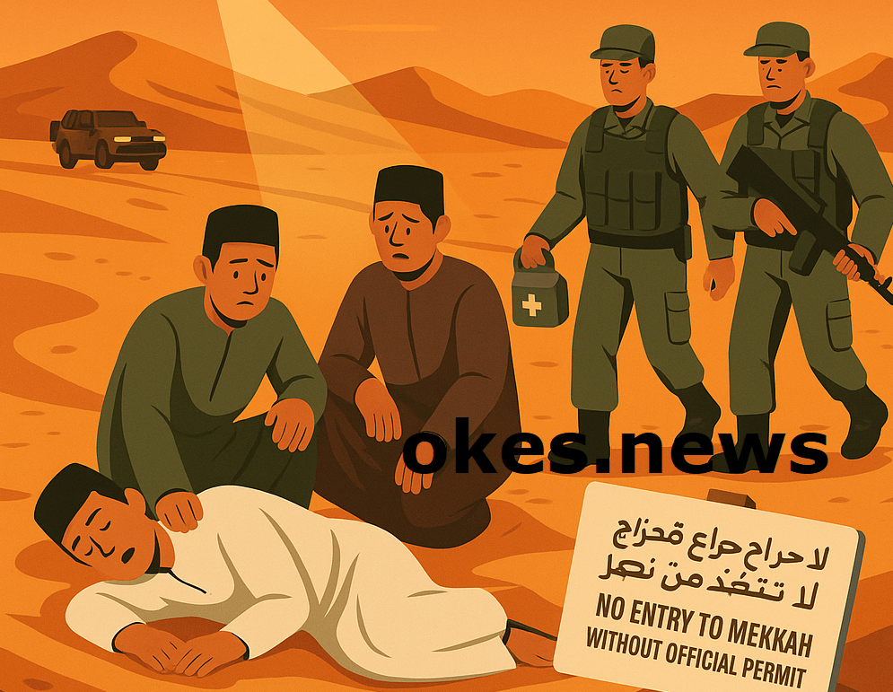 Nekat Masuk Mekkah Lewat Gurun, Satu WNI Tewas karena Dehidrasi