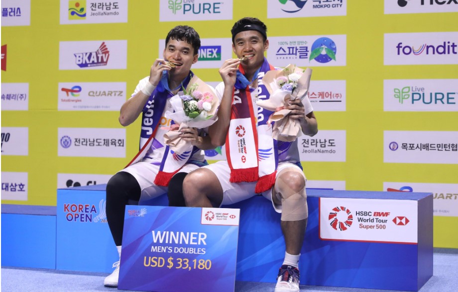 Juara Korea Open 2024, Leo/Bagas Langsung Ditunggu 2 Turnamen Besar