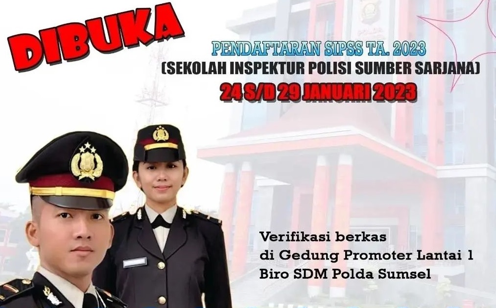 Berminat Untuk jadi Perwira Polri Sumber Sarjana 2023, Simak Ketentuannya...