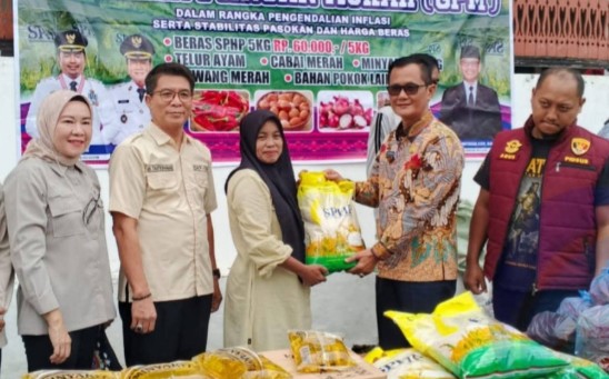Sambut Ramadhan, Gelar Gerakan Pangan Murah di Muaradua