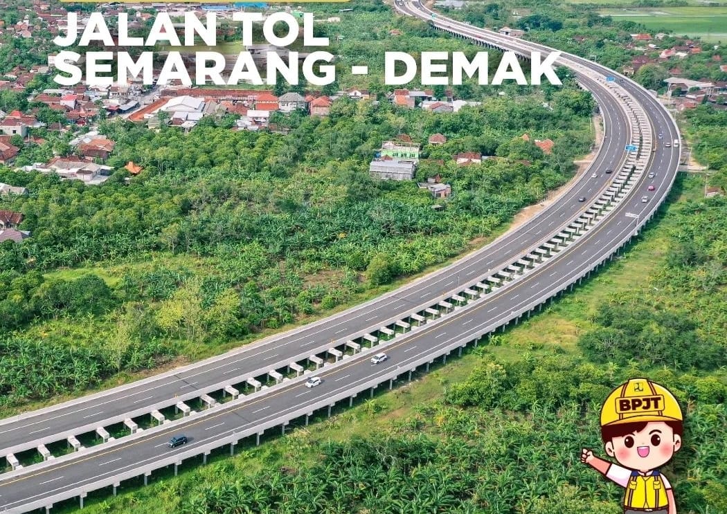 Alhamdulillah, Pembangunan Jalan Tol Semarang-Demak Bisa Percepat Waktu Tempuh Menjadi 20 Menit