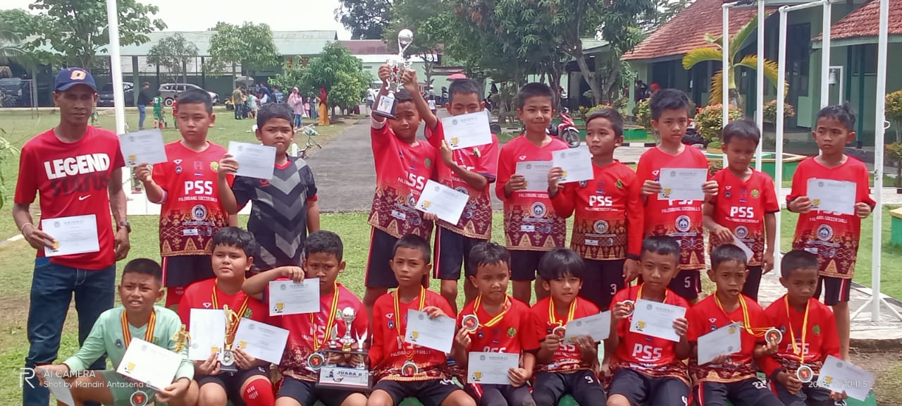 Terus Torehkan Prestasi, Kali Ini SSB Palembang Soccer Skills Juara 2 Football Tournament
