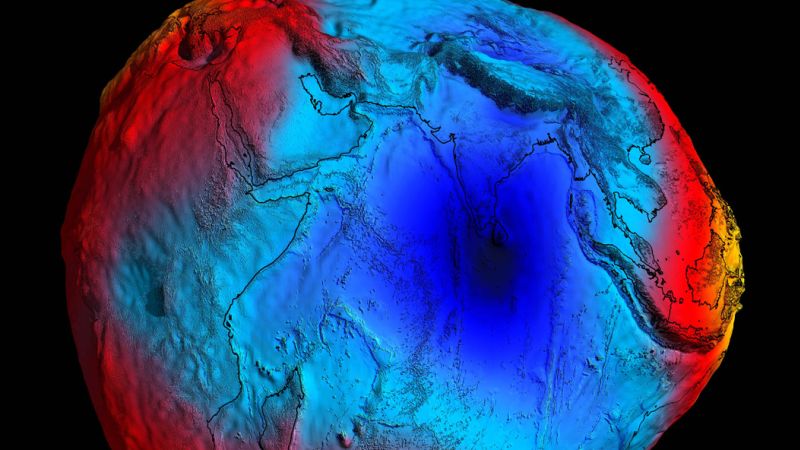 Fenomena Lubang Gravitasi Raksasa di Samudra Hindia