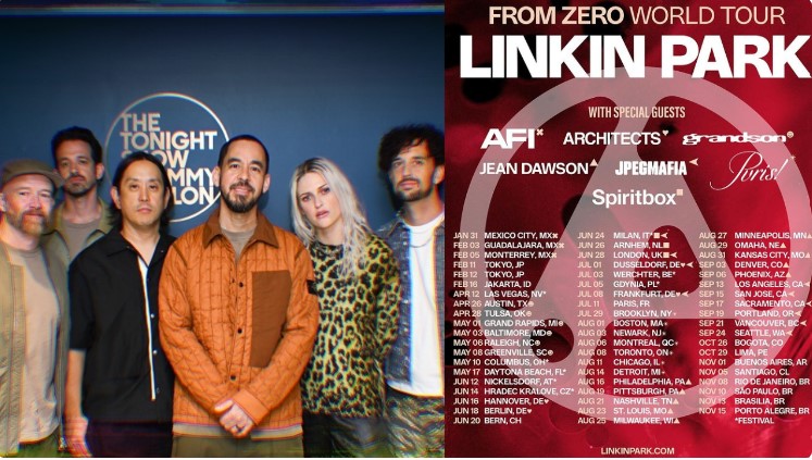 Linkin Park  Dikabarkan Akan Konser di Jakarta 