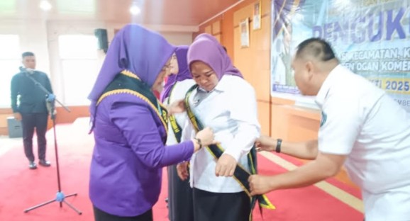 Yohana Lantik Bunda Literasi se-OKU Selatan, Tingkatkan Minat Baca Masyarakat