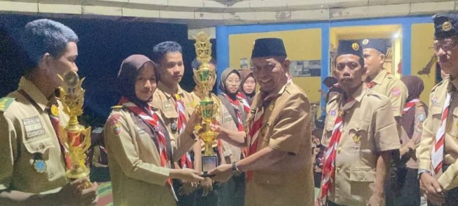 Gelar Persami MAN 1 OKU Selatan, Wujud Syukur atas Prestasi Pramuka dan Paskibra