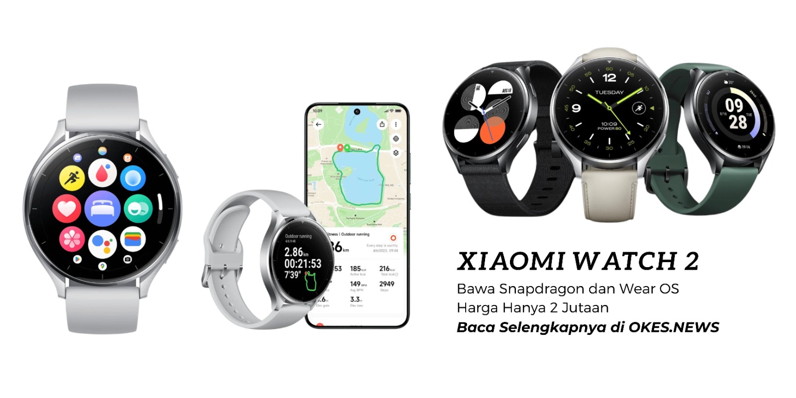 Smartwatch Terbaru Xiaomi Watch 2 Lebih Canggih dengan Jeroan Snapdragon dan Dukungan Wear OS dari Google!
