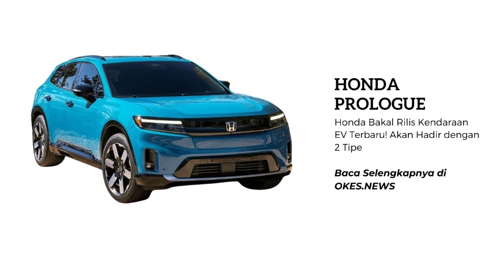 Honda Bakal Rilis Kendaraan EV Terbaru! Honda Prologue akan Hadir dengan 2 Tipe, Cek Spesifikasinya di Sini