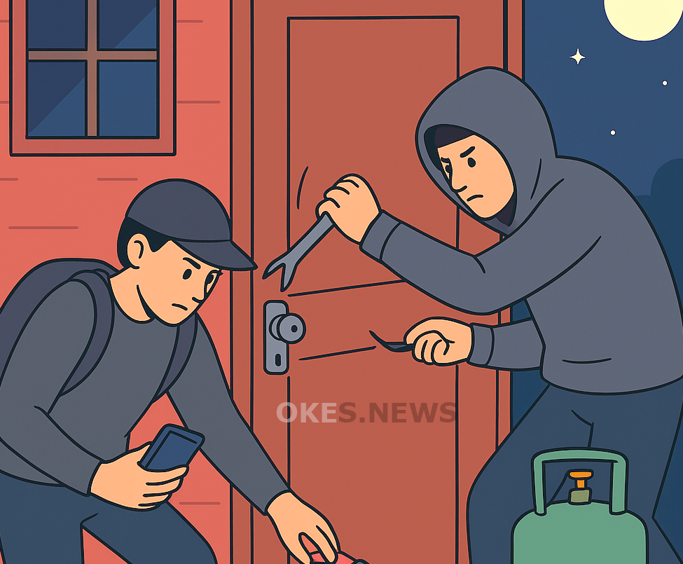 Aksi Nekat Dua Remaja di OKU Dobrak Pintu, Gasak Barang, Rugikan Korban Jutaan Rupiah!