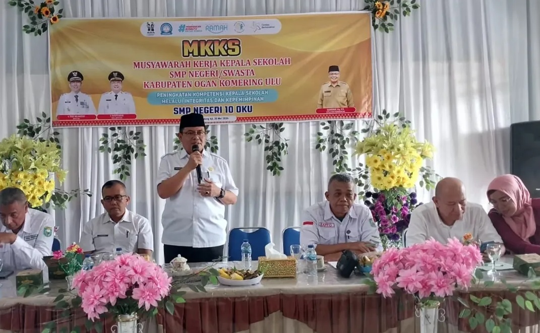 Kepala Sekolah di OKU Diminta Tangguh Hadapi Sorotan Publik