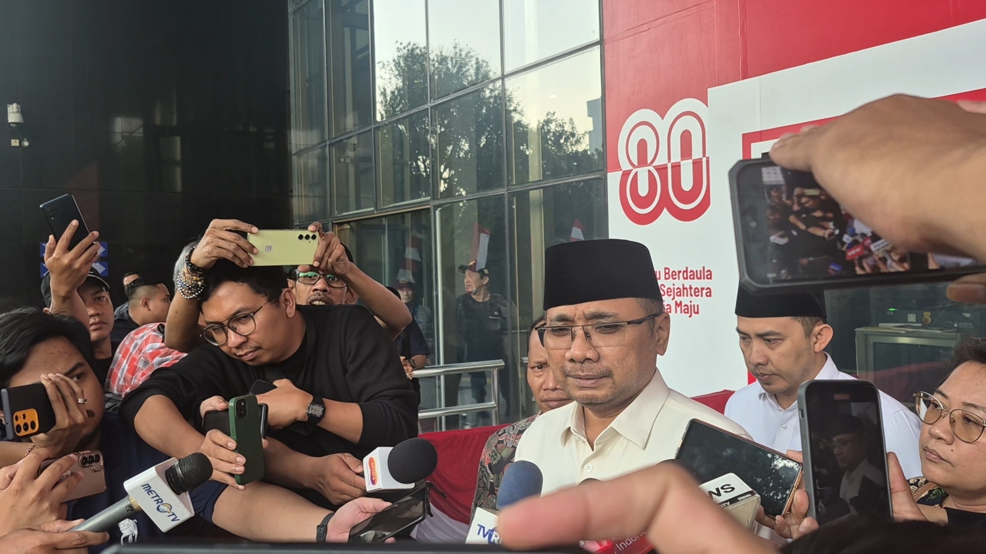 Gus Yaqut Dicecar Penyidik Soal Dugaan Korupsi Kuota Haji