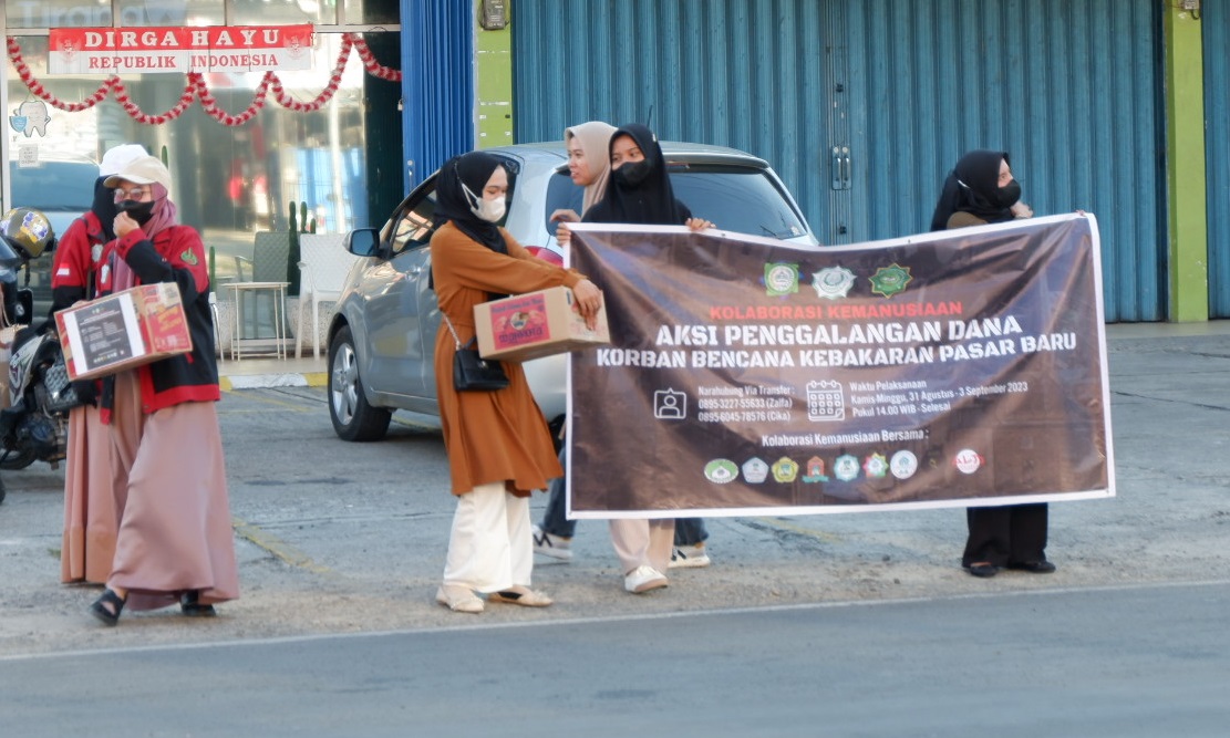 Galang Dana untuk Korban Kebakaran di OKU