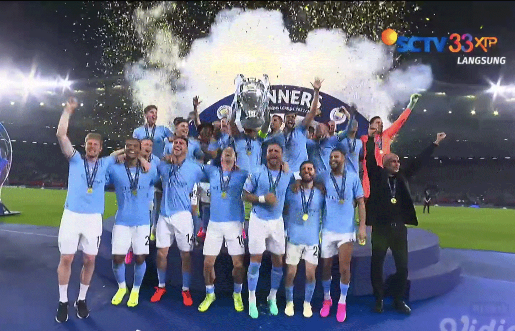 Waw, Berikut Ini Perincian Hadiah Manchester City yang Juara Liga Champions 2022-2023