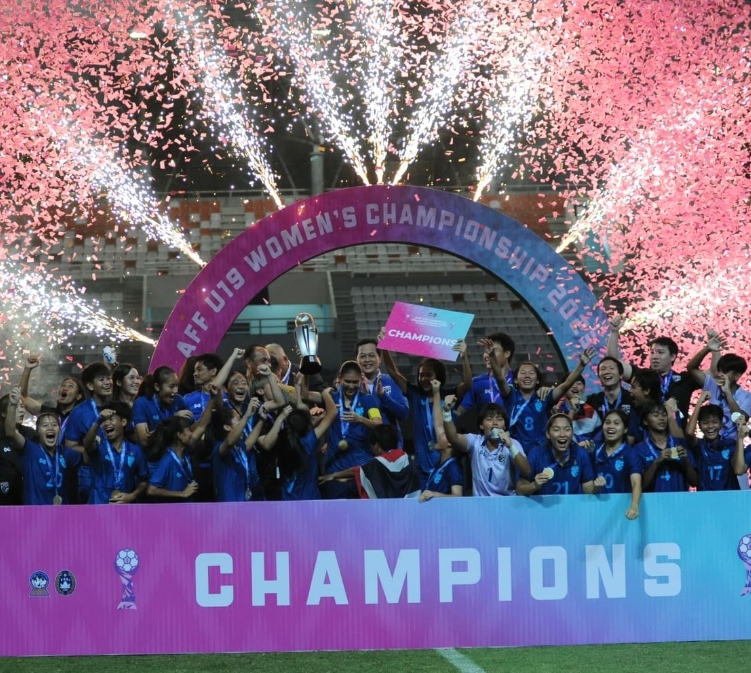 Timnas Thailand U-19 sukses menjadi juara pada ajang AFF  U-19 Women Championship 2023