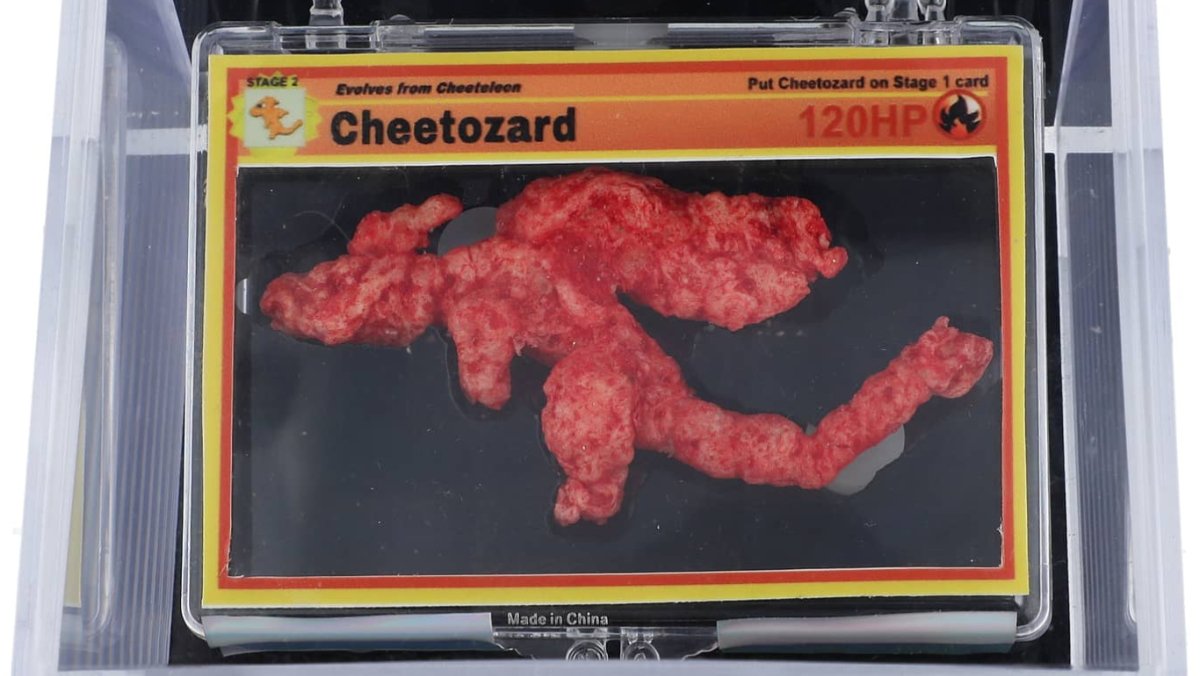 Cheetozard, Cheeto Mirip Charizard Ini Dilelang, Tawaran Udah Tembus Rp62 Juta!