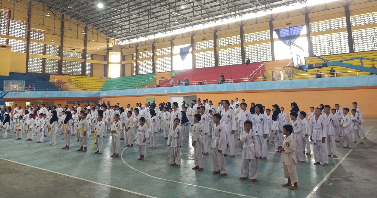 Targetkan Atlet Taekwondo Berprestasi di OKU, 241 Orang Ujian Kenaikan Tingkat