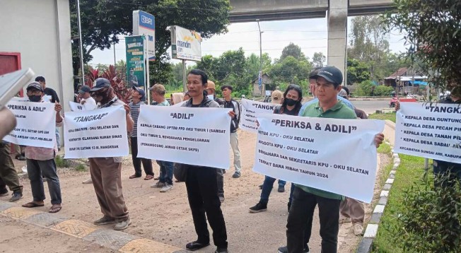 Desak Kejati Sumsel Usut Dugaan Korupsi Dana Hibah Pilkada OKU Selatan